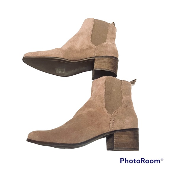 Dolce Vita Colbey Tan Taupe Booties Size 10M - Picture 2 of 7